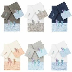 Linum Home Textiles Turkish Cotton Sofia 3-piece Embellished Towel Set Midnight Blue 7 Linum Home Textiles Turkish Cotton Sofia 3-piece Embellished Towel Set Midnight Blue -Linum Home Textiles store unnamed file 4797