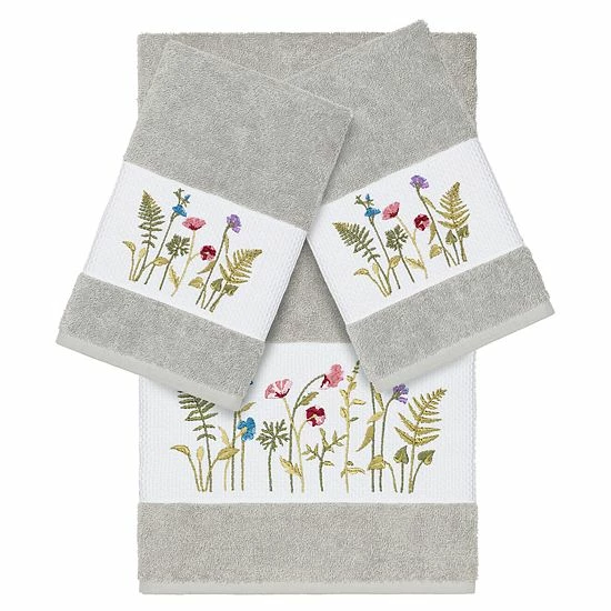 Linum Home Textiles 3-piece Serenity Embellished Bath Towel Set Teal Linum Home Textiles 3-piece Serenity Embellished Bath Towel Set Teal -Linum Home Textiles store unnamed file 4828