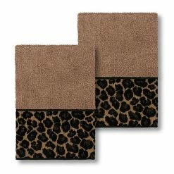 Linum Home Textiles Turkish Cotton Spots 2-pack Embellished Washcloth Set Latte 13 Linum Home Textiles Turkish Cotton Spots 2-pack Embellished Washcloth Set Latte -Linum Home Textiles store unnamed file 4874