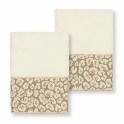 Linum Home Textiles Turkish Cotton Spots 2-pack Embellished Washcloth Set Latte 14 Linum Home Textiles Turkish Cotton Spots 2-pack Embellished Washcloth Set Latte -Linum Home Textiles store unnamed file 4875