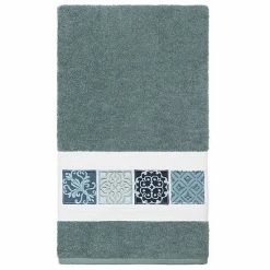 Linum Home Textiles Turkish Cotton Vivian Embellished Bath Towel Cream -Linum Home Textiles store unnamed file 4882