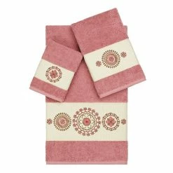 Linum Home Textiles 3-piece Turkish Cotton Isabelle Embellished Towel Set White 13 Linum Home Textiles 3-piece Turkish Cotton Isabelle Embellished Towel Set White -Linum Home Textiles store unnamed file 4912