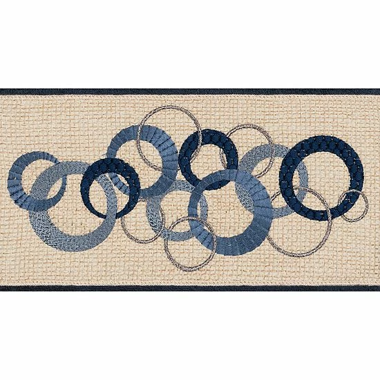 Linum Home Textiles Turkish Cotton Annabelle 3-piece Embellished Towel Set Dark Gray 2 Linum Home Textiles Turkish Cotton Annabelle 3-piece Embellished Towel Set Dark Gray - Image 2