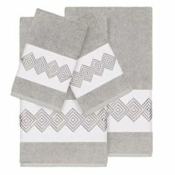 Linum Home Textiles Turkish Cotton Noah 4-piece Embellished Towel Set Midnight Blue 19 Linum Home Textiles Turkish Cotton Noah 4-piece Embellished Towel Set Midnight Blue -Linum Home Textiles store unnamed file 4951
