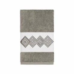 Linum Home Textiles Turkish Cotton Noah 3-piece Embellished Towel Set Midnight Blue 2 Linum Home Textiles Turkish Cotton Noah 3-piece Embellished Towel Set Midnight Blue -Linum Home Textiles store unnamed file 4954