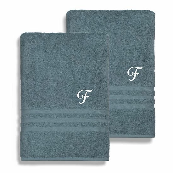 Linum Home Textiles Turkish Cotton Denzi 2-piece Personalized Bath Towel Set 17 Linum Home Textiles Turkish Cotton Denzi 2-piece Personalized Bath Towel Set - Image 17