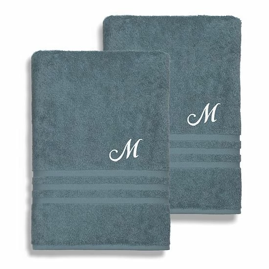 Linum Home Textiles Turkish Cotton Denzi 2-piece Personalized Bath Towel Set 19 Linum Home Textiles Turkish Cotton Denzi 2-piece Personalized Bath Towel Set - Image 19