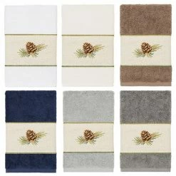 Linum Home Textiles Turkish Cotton Pierre Embellished Hand Towel Light Gray 11 Linum Home Textiles Turkish Cotton Pierre Embellished Hand Towel Light Gray -Linum Home Textiles store unnamed file 5004