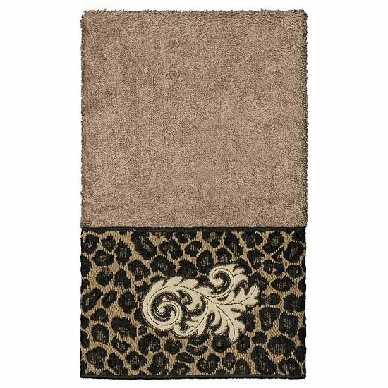 Linum Home Textiles Turkish Cotton April Embellished Hand Towel Dark Gray 8 Linum Home Textiles Turkish Cotton April Embellished Hand Towel Dark Gray - Image 8