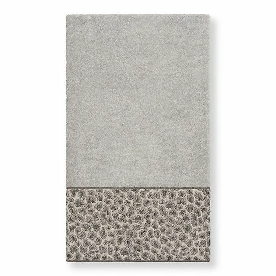 Linum Home Textiles Turkish Cotton Spots Embellished Bath Towel Cream 3 Linum Home Textiles Turkish Cotton Spots Embellished Bath Towel Cream - Image 3