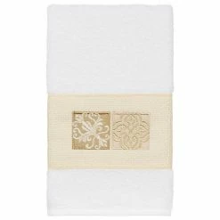 Linum Home Textiles Turkish Cotton Vivian Embellished Hand Towel Dark Gray 12 Linum Home Textiles Turkish Cotton Vivian Embellished Hand Towel Dark Gray -Linum Home Textiles store unnamed file 5134