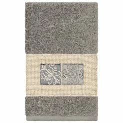 Linum Home Textiles Turkish Cotton Vivian Embellished Hand Towel Dark Gray 15 Linum Home Textiles Turkish Cotton Vivian Embellished Hand Towel Dark Gray -Linum Home Textiles store unnamed file 5137