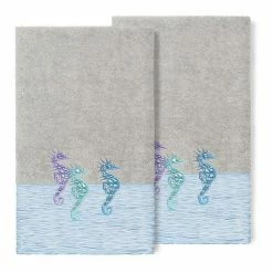 Linum Home Textiles Turkish Cotton Sofia 2-pack Embellished Bath Towel Set Midnight Blue 5 Linum Home Textiles Turkish Cotton Sofia 2-pack Embellished Bath Towel Set Midnight Blue -Linum Home Textiles store unnamed file 5168