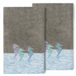 Linum Home Textiles Turkish Cotton Sofia 2-pack Embellished Bath Towel Set Midnight Blue 7 Linum Home Textiles Turkish Cotton Sofia 2-pack Embellished Bath Towel Set Midnight Blue -Linum Home Textiles store unnamed file 5170