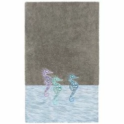 Linum Home Textiles Turkish Cotton Sofia Embellished Bath Towel Dark Gray -Linum Home Textiles store unnamed file 5186