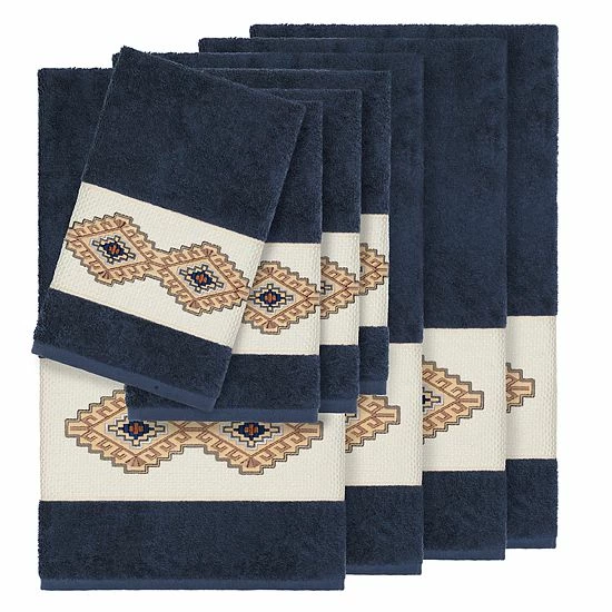 Linum Home Textiles 8-piece Turkish Cotton Gianna Embellished Towel Set Latte Linum Home Textiles 8-piece Turkish Cotton Gianna Embellished Towel Set Latte -Linum Home Textiles store unnamed file 5303