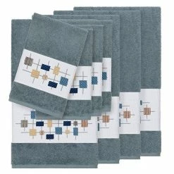 Linum Home Textiles 8-piece Turkish Cotton Khloe Embellished Towel Set Midnight Blue 5 Linum Home Textiles 8-piece Turkish Cotton Khloe Embellished Towel Set Midnight Blue -Linum Home Textiles store unnamed file 5337
