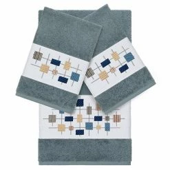 Linum Home Textiles 3-piece Turkish Cotton Khloe Embellished Towel Set White 12 Linum Home Textiles 3-piece Turkish Cotton Khloe Embellished Towel Set White -Linum Home Textiles store unnamed file 5351
