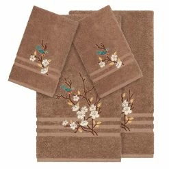 Linum Home Textiles Turkish Cotton Spring Time 4-piece Embellished Towel Set Cream 5 Linum Home Textiles Turkish Cotton Spring Time 4-piece Embellished Towel Set Cream -Linum Home Textiles store unnamed file 5379