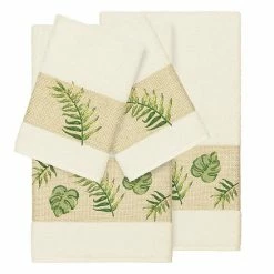 Linum Home Textiles Turkish Cotton Zoe 4-piece Embellished Towel Set Light Gray 18 Linum Home Textiles Turkish Cotton Zoe 4-piece Embellished Towel Set Light Gray -Linum Home Textiles store unnamed file 5388