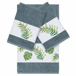Linum Home Textiles Turkish Cotton Zoe 3-piece Embellished Towel Set Teal 17 Linum Home Textiles Turkish Cotton Zoe 3-piece Embellished Towel Set Teal -Linum Home Textiles store unnamed file 5405