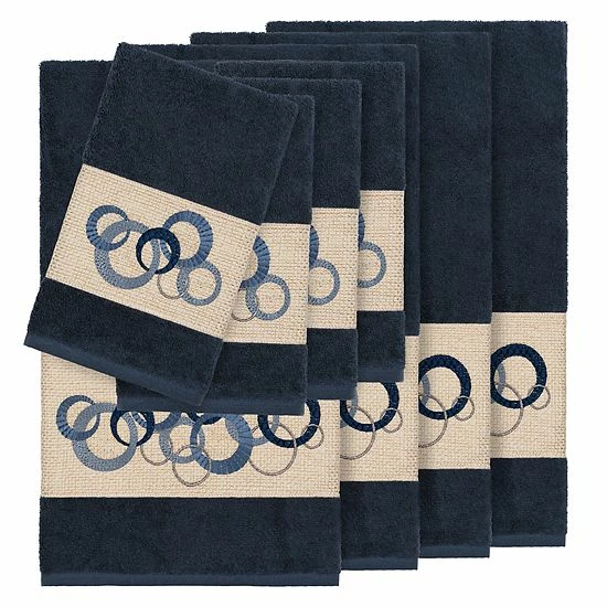 Linum Home Textiles Turkish Cotton Annabelle 8-piece Embellished Towel Set Latte Linum Home Textiles Turkish Cotton Annabelle 8-piece Embellished Towel Set Latte -Linum Home Textiles store unnamed file 5424