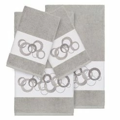 Linum Home Textiles Turkish Cotton Annabelle 4-piece Embellished Towel Set Teal 10 Linum Home Textiles Turkish Cotton Annabelle 4-piece Embellished Towel Set Teal -Linum Home Textiles store unnamed file 5432
