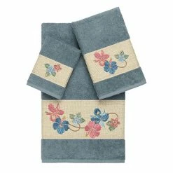 Linum Home Textiles Turkish Cotton Caroline 3-piece Embellished Towel Set Latte 4 Linum Home Textiles Turkish Cotton Caroline 3-piece Embellished Towel Set Latte -Linum Home Textiles store unnamed file 5440
