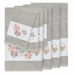 Linum Home Textiles Turkish Cotton Caroline 8-piece Embellished Towel Set White 13 Linum Home Textiles Turkish Cotton Caroline 8-piece Embellished Towel Set White -Linum Home Textiles store unnamed file 5451