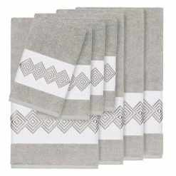 Linum Home Textiles Turkish Cotton Noah 8-piece Embellished Towel Set Tea Rose 6 Linum Home Textiles Turkish Cotton Noah 8-piece Embellished Towel Set Tea Rose -Linum Home Textiles store unnamed file 5458