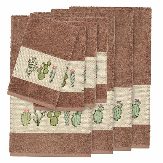 Linum Home Textiles Turkish Cotton Mila 8-piece Embellished Towel Set Teal Linum Home Textiles Turkish Cotton Mila 8-piece Embellished Towel Set Teal -Linum Home Textiles store unnamed file 5460