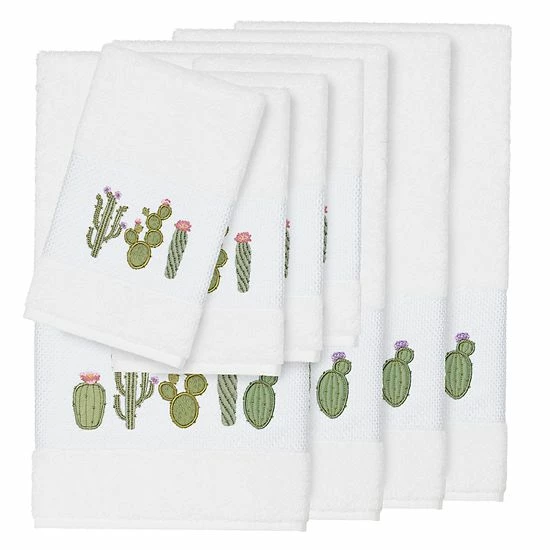 Linum Home Textiles Turkish Cotton Mila 8-piece Embellished Towel Set Teal Linum Home Textiles Turkish Cotton Mila 8-piece Embellished Towel Set Teal -Linum Home Textiles store unnamed file 5463
