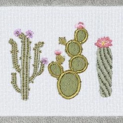 Linum Home Textiles Turkish Cotton Mila 4-piece Embellished Towel Set Light Gray -Linum Home Textiles store unnamed file 5471