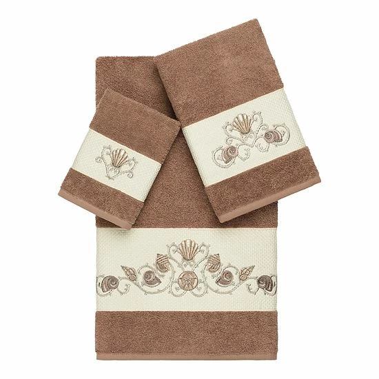 Linum Home Textiles Bella 3-piece Embellished Bath Towel Set Cream Linum Home Textiles Bella 3-piece Embellished Bath Towel Set Cream -Linum Home Textiles store unnamed file 5491
