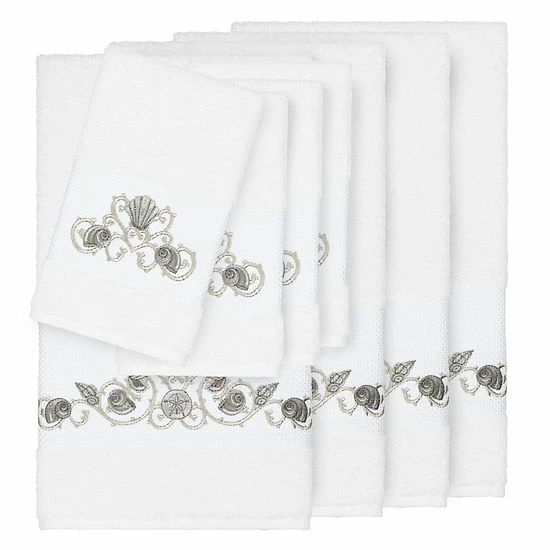 Linum Home Textiles Bella 8-piece Embellished Bath Towel Set Cream Linum Home Textiles Bella 8-piece Embellished Bath Towel Set Cream -Linum Home Textiles store unnamed file 5511