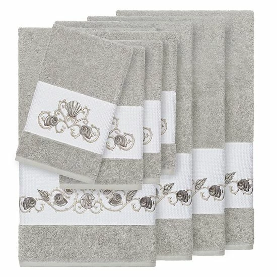 Linum Home Textiles Bella 8-piece Embellished Bath Towel Set Cream Linum Home Textiles Bella 8-piece Embellished Bath Towel Set Cream -Linum Home Textiles store unnamed file 5514
