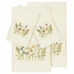 Linum Home Textiles 4-piece Serenity Embellished Bath Towel Set Latte -Linum Home Textiles store unnamed file 5528