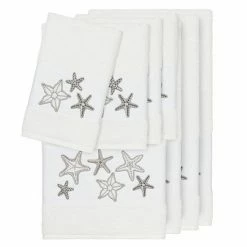 Linum Home Textiles 8-piece Lydia Embellished Bath Towel Set Latte 10 Linum Home Textiles 8-piece Lydia Embellished Bath Towel Set Latte -Linum Home Textiles store unnamed file 5547