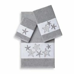 Linum Home Textiles Lydia 3-piece Embellished Bath Towel Set White 2 Linum Home Textiles Lydia 3-piece Embellished Bath Towel Set White -Linum Home Textiles store unnamed file 5597