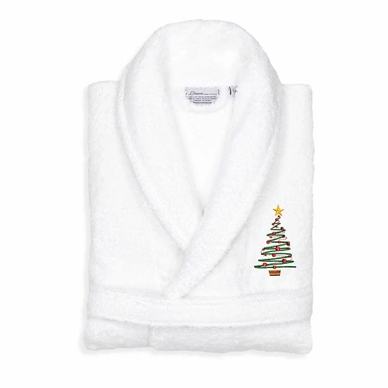 Linum Home Textiles Turkish Cotton Terry Embroidered Christmas Tree Bathrobe Pink Linum Home Textiles Turkish Cotton Terry Embroidered Christmas Tree Bathrobe Pink -Linum Home Textiles store unnamed file 5639