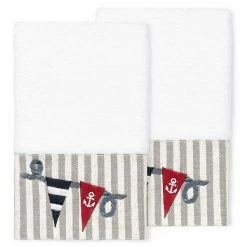Linum Home Textiles Turkish Cotton Ethan 2-pack Embellished Hand Towel Set Light Gray 14 Linum Home Textiles Turkish Cotton Ethan 2-pack Embellished Hand Towel Set Light Gray -Linum Home Textiles store unnamed file 5705