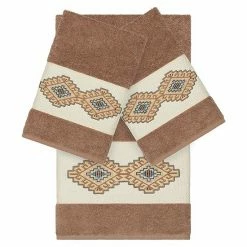 Linum Home Textiles 3-piece Turkish Cotton Gianna Embellished Towel Set White 13 Linum Home Textiles 3-piece Turkish Cotton Gianna Embellished Towel Set White -Linum Home Textiles store unnamed file 5782
