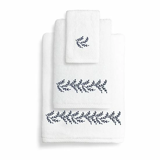 Linum Home Textiles Autumn Leaves 3-piece Bath Towel Set White Gray Linum Home Textiles Autumn Leaves 3-piece Bath Towel Set White Gray -Linum Home Textiles store unnamed file 5794