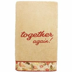 Linum Home Textiles Thanksgiving Together Again Embroidered Hand Towel White 4 Linum Home Textiles Thanksgiving Together Again Embroidered Hand Towel White -Linum Home Textiles store unnamed file 5810