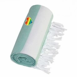 Linum Home Textiles Turkish Cotton Diamond Cheerful Rainbow Heart Pestemal Beach Towel Grey 9 Linum Home Textiles Turkish Cotton Diamond Cheerful Rainbow Heart Pestemal Beach Towel Grey -Linum Home Textiles store unnamed file 5838