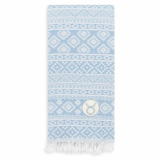 Linum Home Textiles Turkish Cotton Sea Breeze Horoscope Taurus Pestemal Beach Towel Sky Blue Taurus Linum Home Textiles Turkish Cotton Sea Breeze Horoscope Taurus Pestemal Beach Towel Sky Blue Taurus -Linum Home Textiles store unnamed file 5929