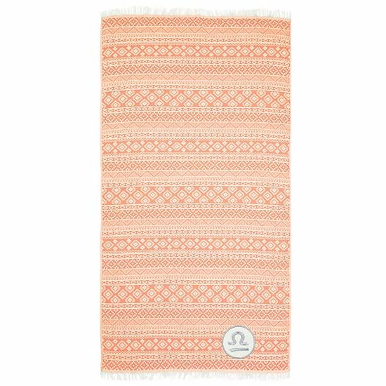 Linum Home Textiles Turkish Cotton Sea Breeze Horoscope Libra Pestemal Beach Towel Orange Libra Linum Home Textiles Turkish Cotton Sea Breeze Horoscope Libra Pestemal Beach Towel Orange Libra -Linum Home Textiles store unnamed file 5960
