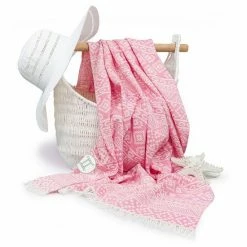 Linum Home Textiles Turkish Cotton Sea Breeze Horoscope Gemini Pestemal Beach Towel Navy Gemini -Linum Home Textiles store unnamed file 5984