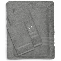 Linum Home Textiles Turkish Cotton Denzi 4-piece Personalized Towel Set -Linum Home Textiles store unnamed file 599