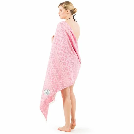Linum Home Textiles Turkish Cotton Sea Breeze Horoscope Aquarius Pestemal Beach Towel Pink Aquarius Linum Home Textiles Turkish Cotton Sea Breeze Horoscope Aquarius Pestemal Beach Towel Pink Aquarius -Linum Home Textiles store unnamed file 6041